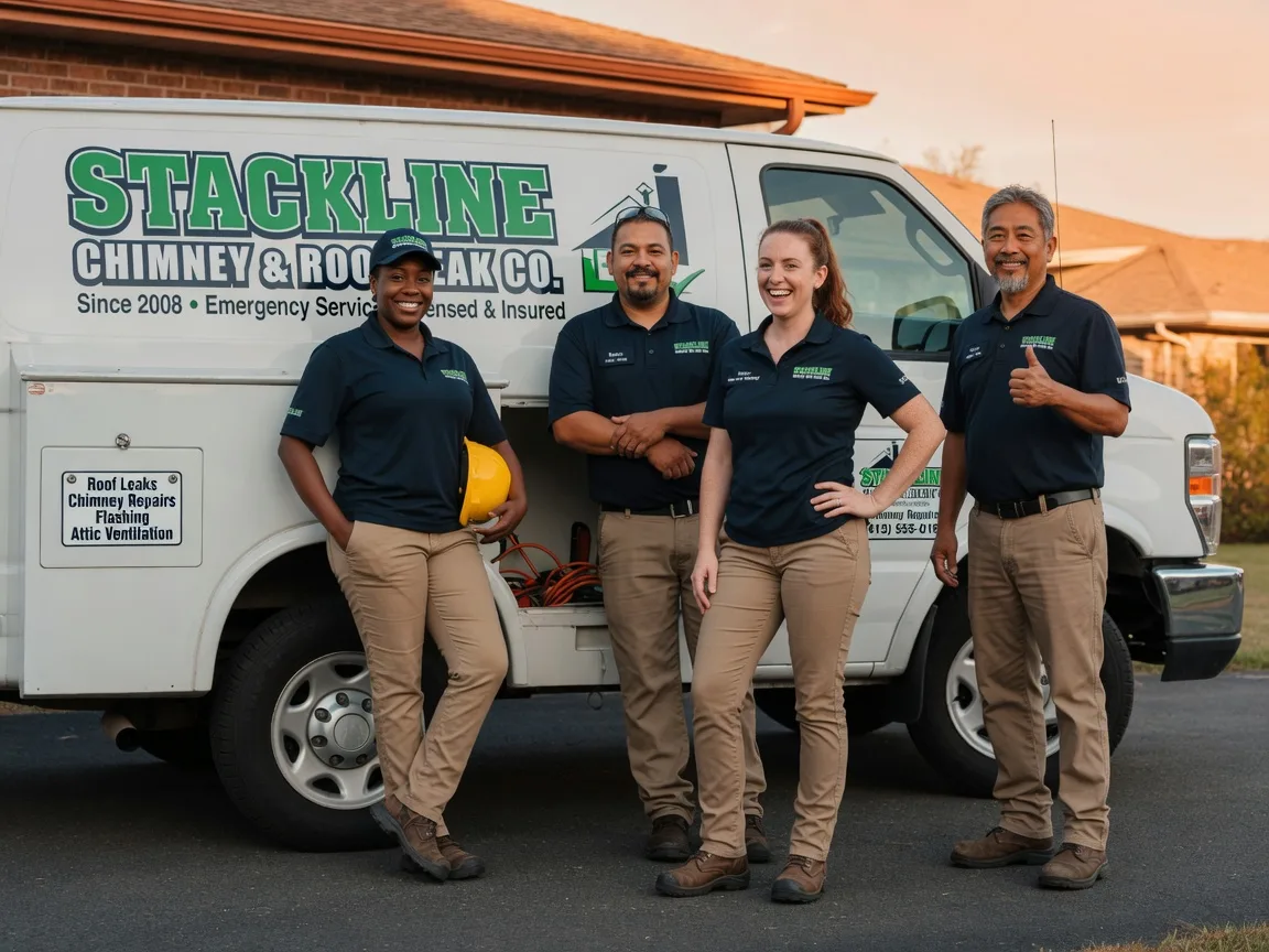 Chimney flashing repair company in Stoutsville, OH